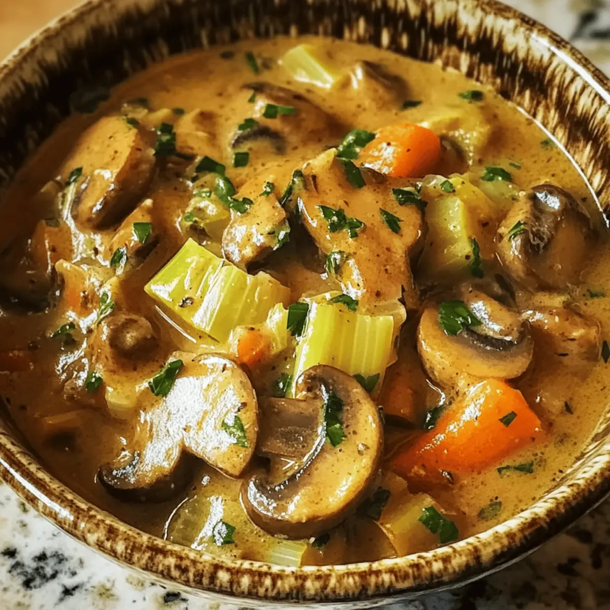 Veganes Lauch-Pilz-Gulasch für herzhaften Genuss