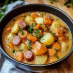 Mohren und Kartoffel Eintopf