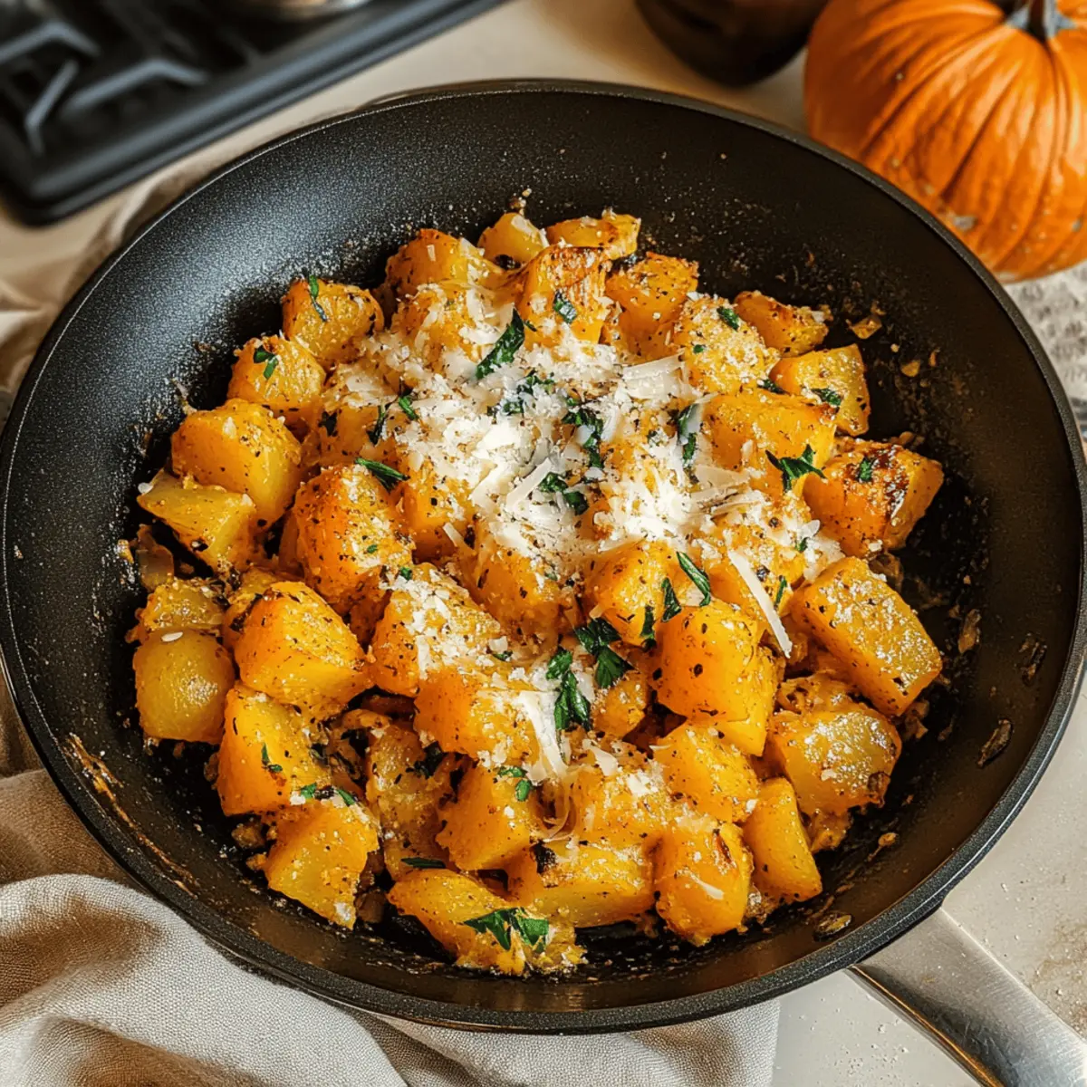 Kürbis Kartoffel Pfanne – Herzhafter Genuss für den Herbst