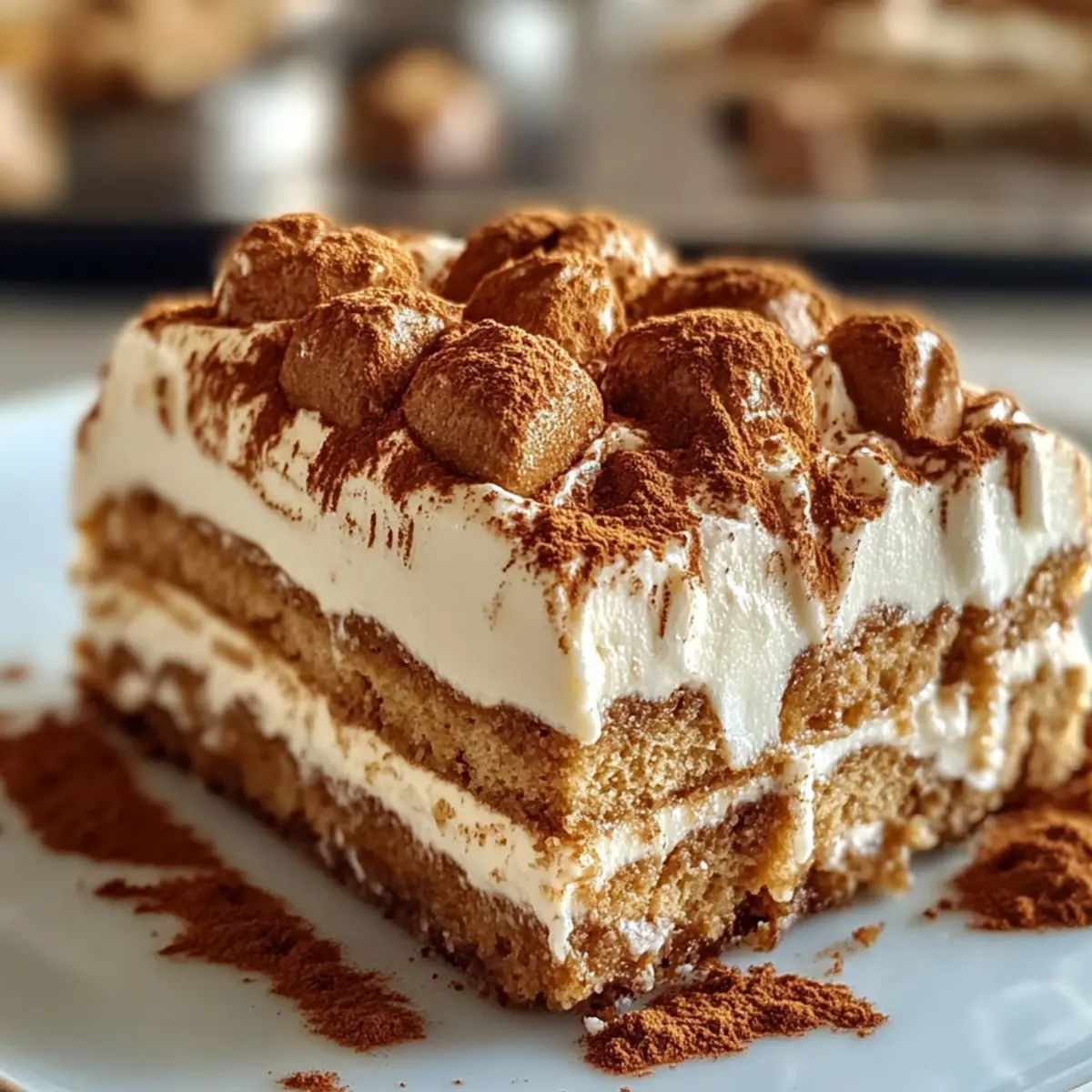 Biscoff Spekulatius Tiramisu für Schokoladenliebhaber