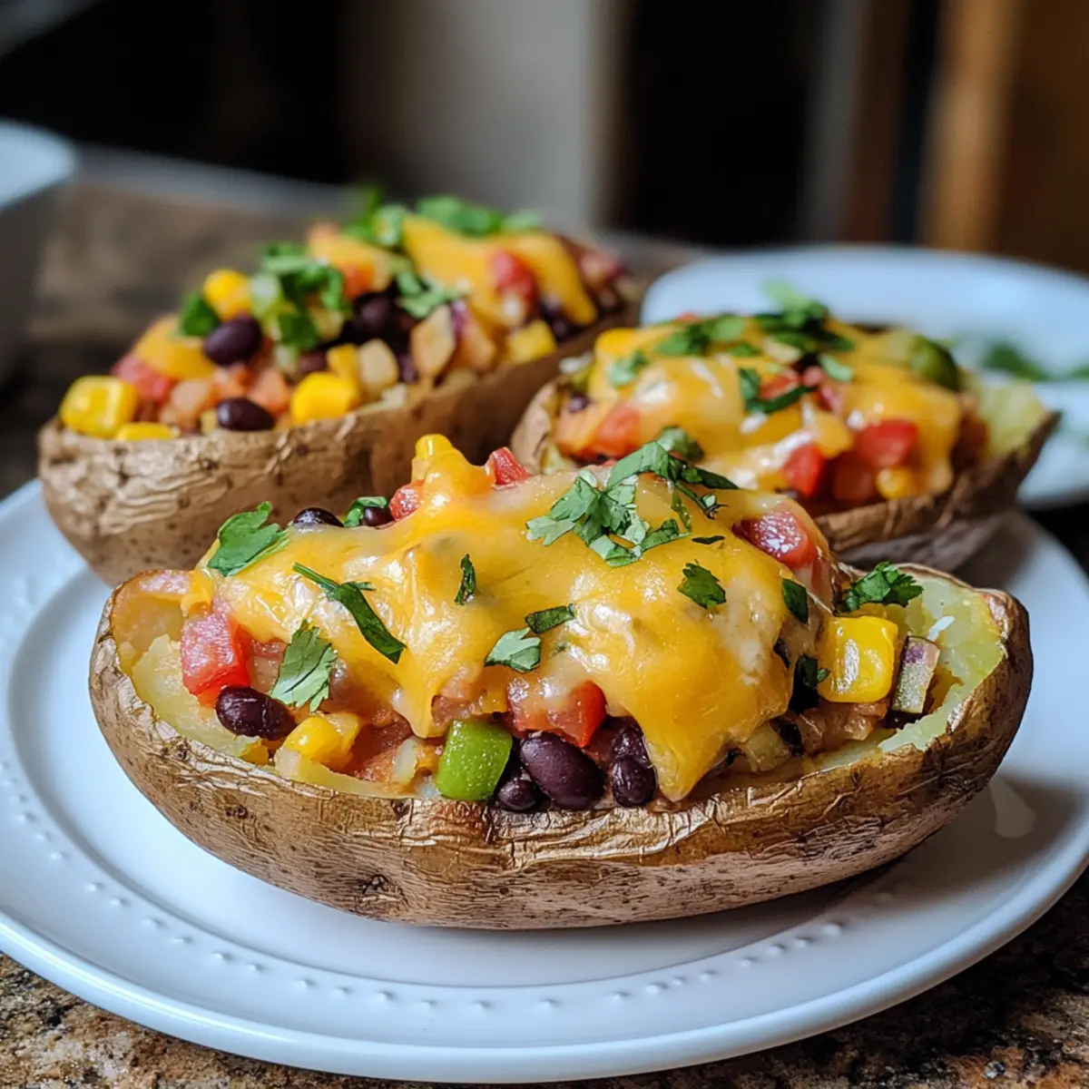 Gefüllte Ofenkartoffeln: Gesund und vegan genießen