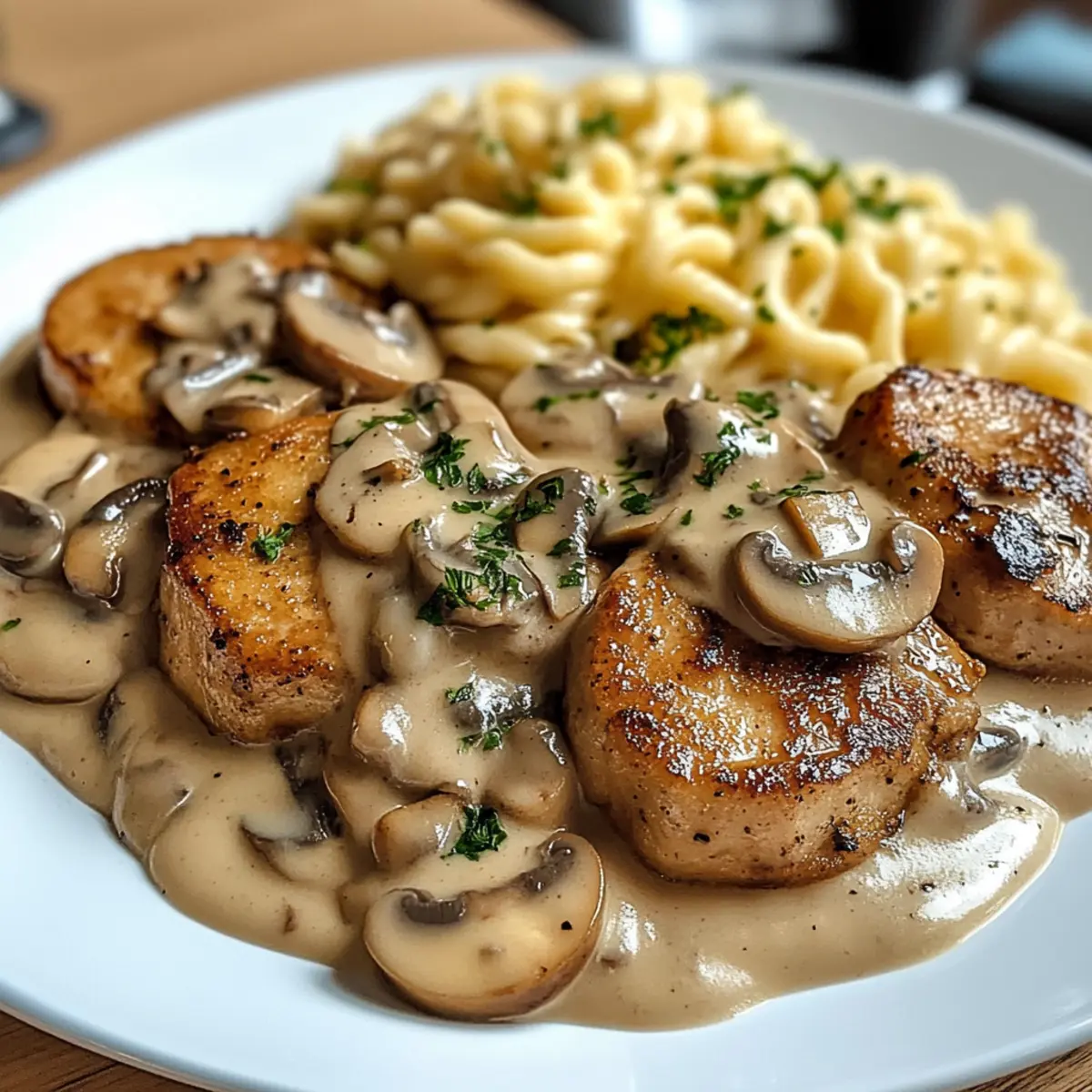 Medaillons in Champignon: Herzhaft genießen