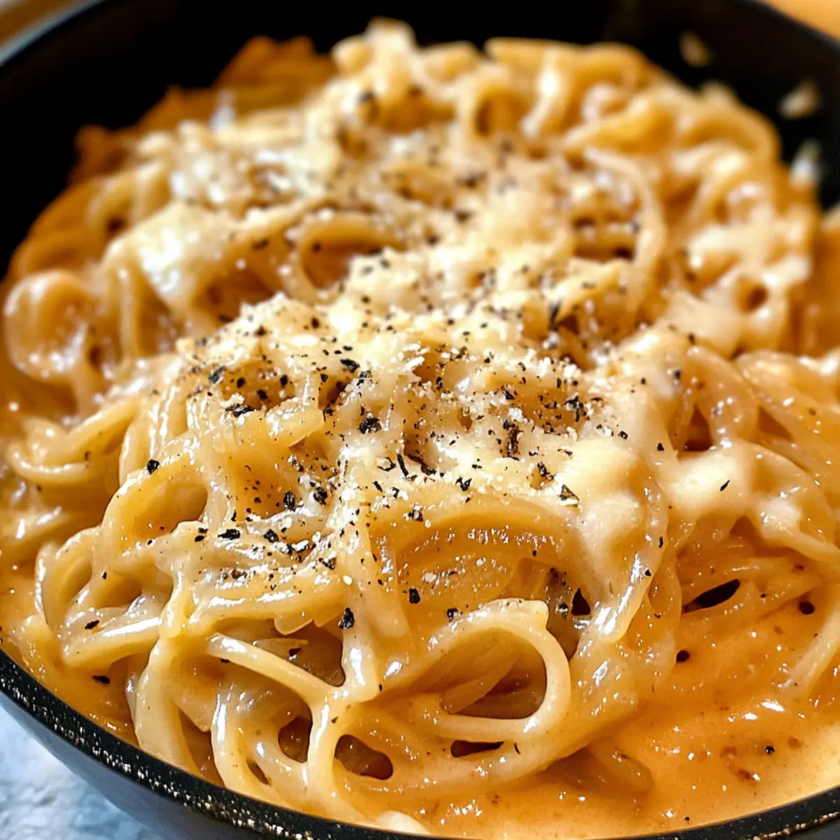Ein-Topf Französischer Zwiebel-Pasta ganz leicht genießen