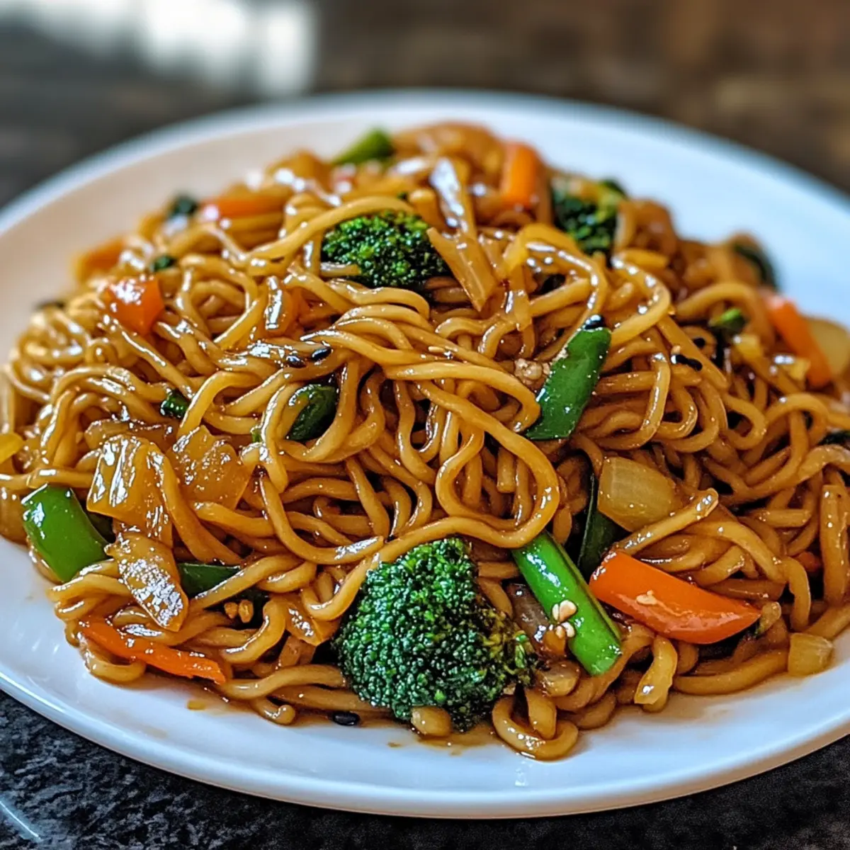 Gebratene Asia Nudeln in nur 20 Minuten