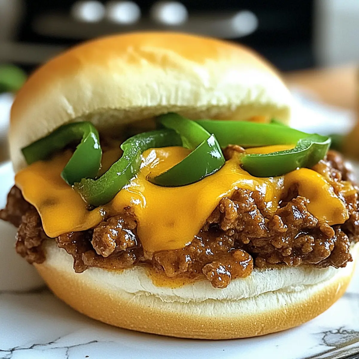 Philly-inspirierte Sloppy Joes für den Genuss