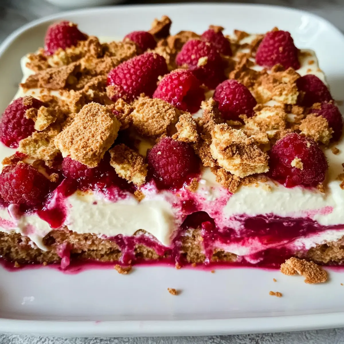 Spekulatius-Himbeer-Tiramisu ganz einfach selbst machen