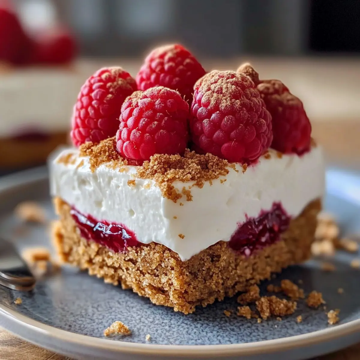 Spekulatius Dessert mit Himbeeren leicht gemacht