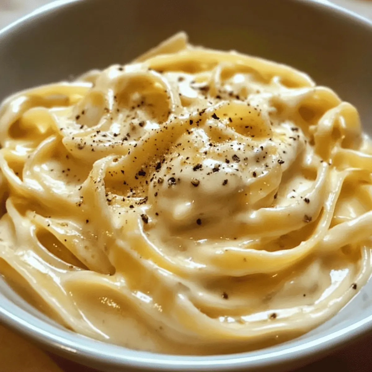 Alfredo-Soße mit Frischkäse für perfekte Pasta