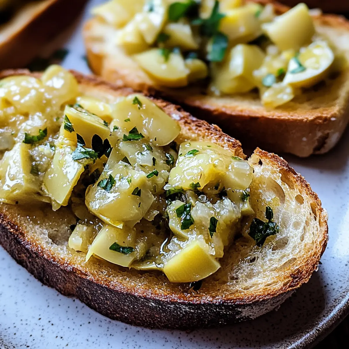 Leckere Artischocken-Bruschetta für jeden Anlass