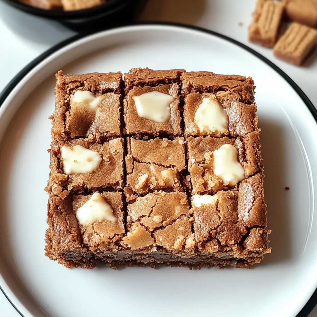 Biscoff Blondies: Der süßeste Genuss für dich