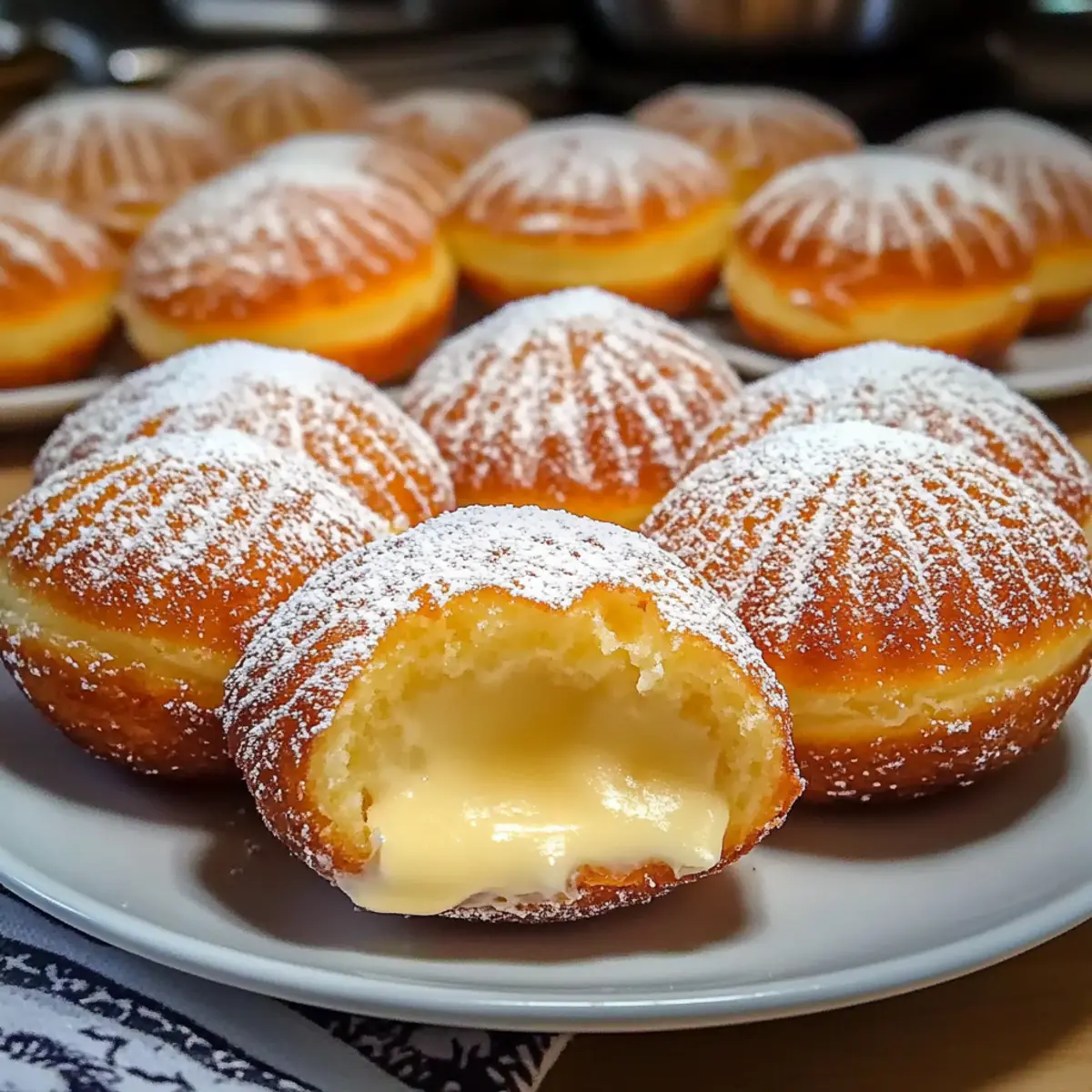 Bomboloni alla Crema: Das Rezept für Traumkrapfen