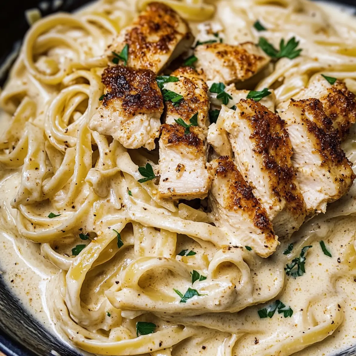 Cremige Cajun Alfredo Soße in 30 Minuten