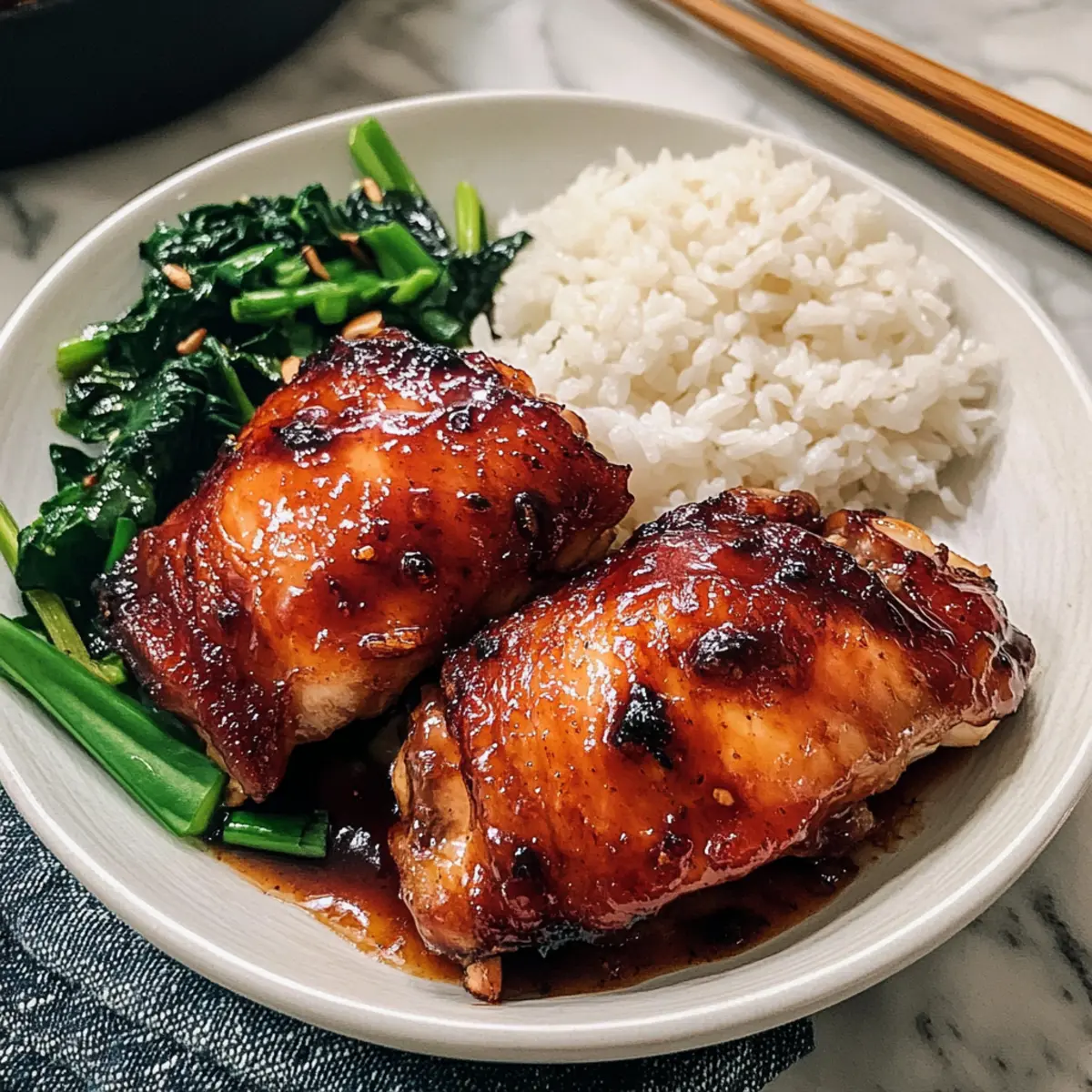 Saftiges Char Siu Hähnchen ganz einfach selbst gemacht