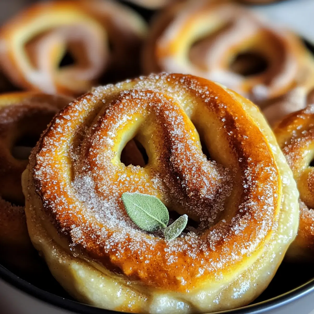 Zimt Zucker weiche Brezeln für süße Genussmomente