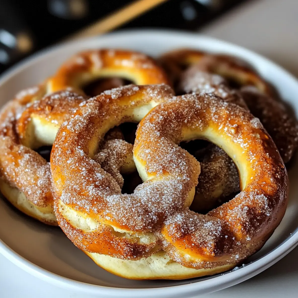 Zimtzuckerweiche Brezeln – Süß und fluffig lecker