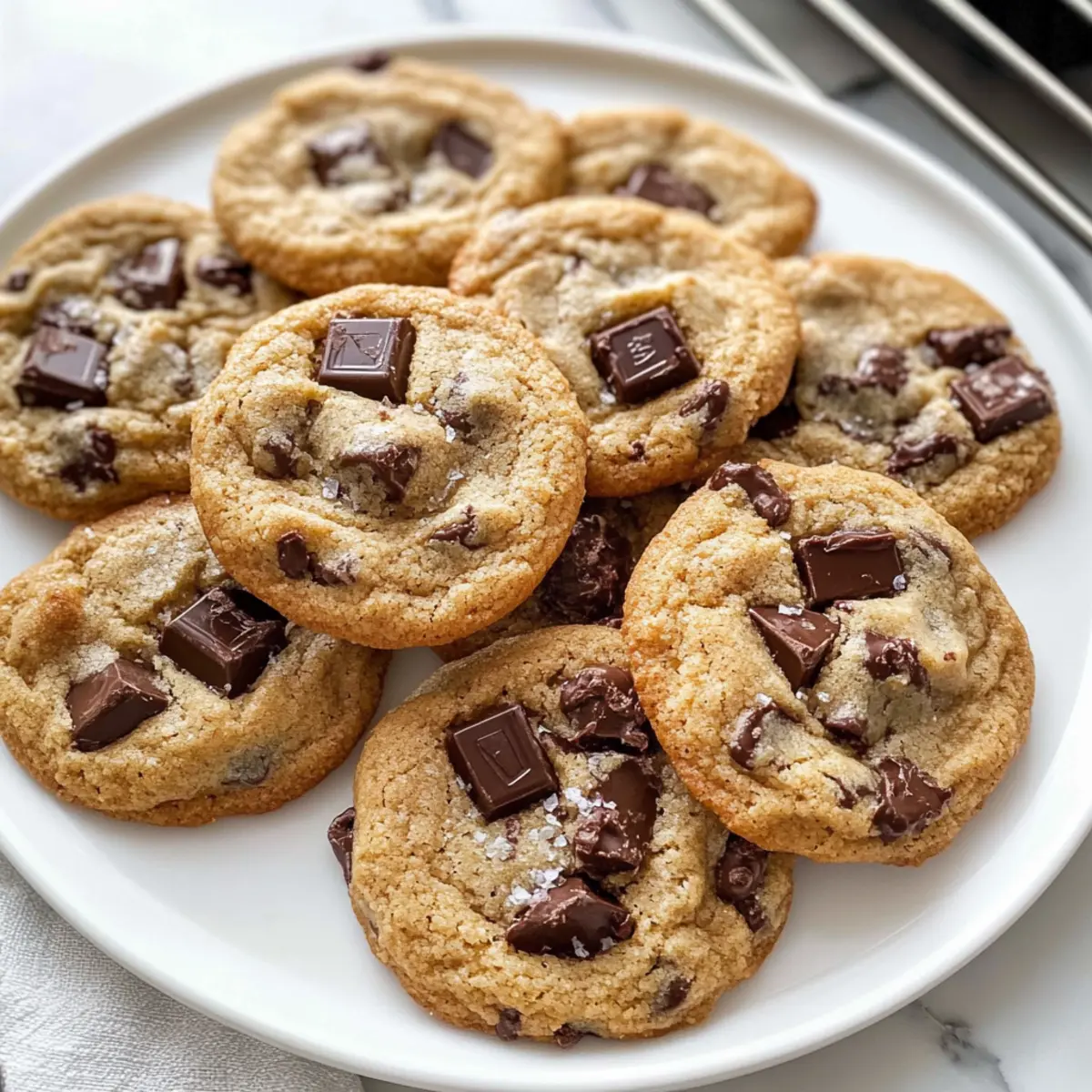 Hüttenkäse Schokoladenstückchen Kekse für die ganze Familie
