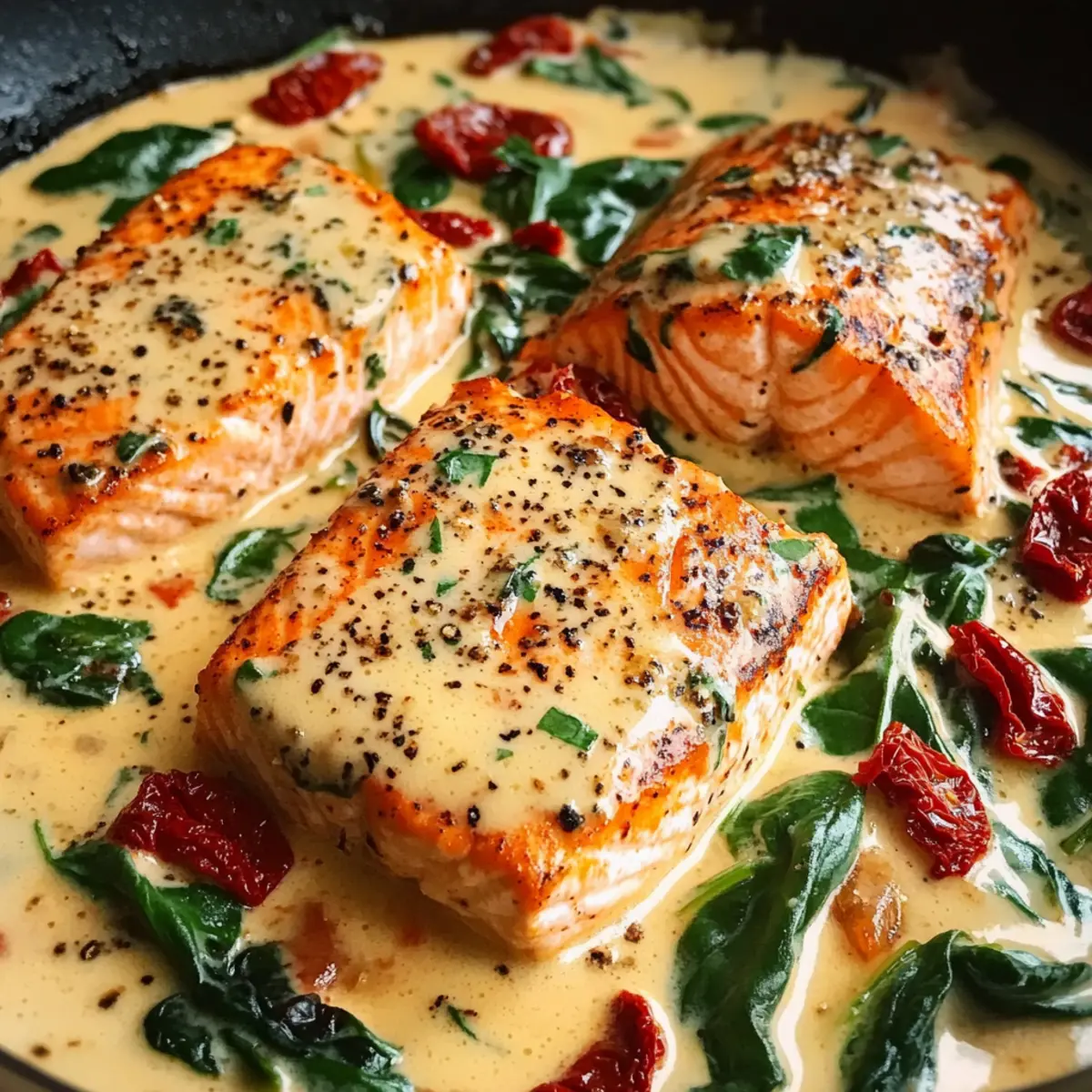 Cremiger toskanischer Lachs für wöchentliche Genussmomente