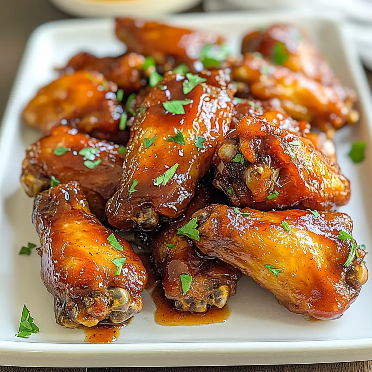 Honig BBQ Hähnchenflügel für unvergessliche Abende