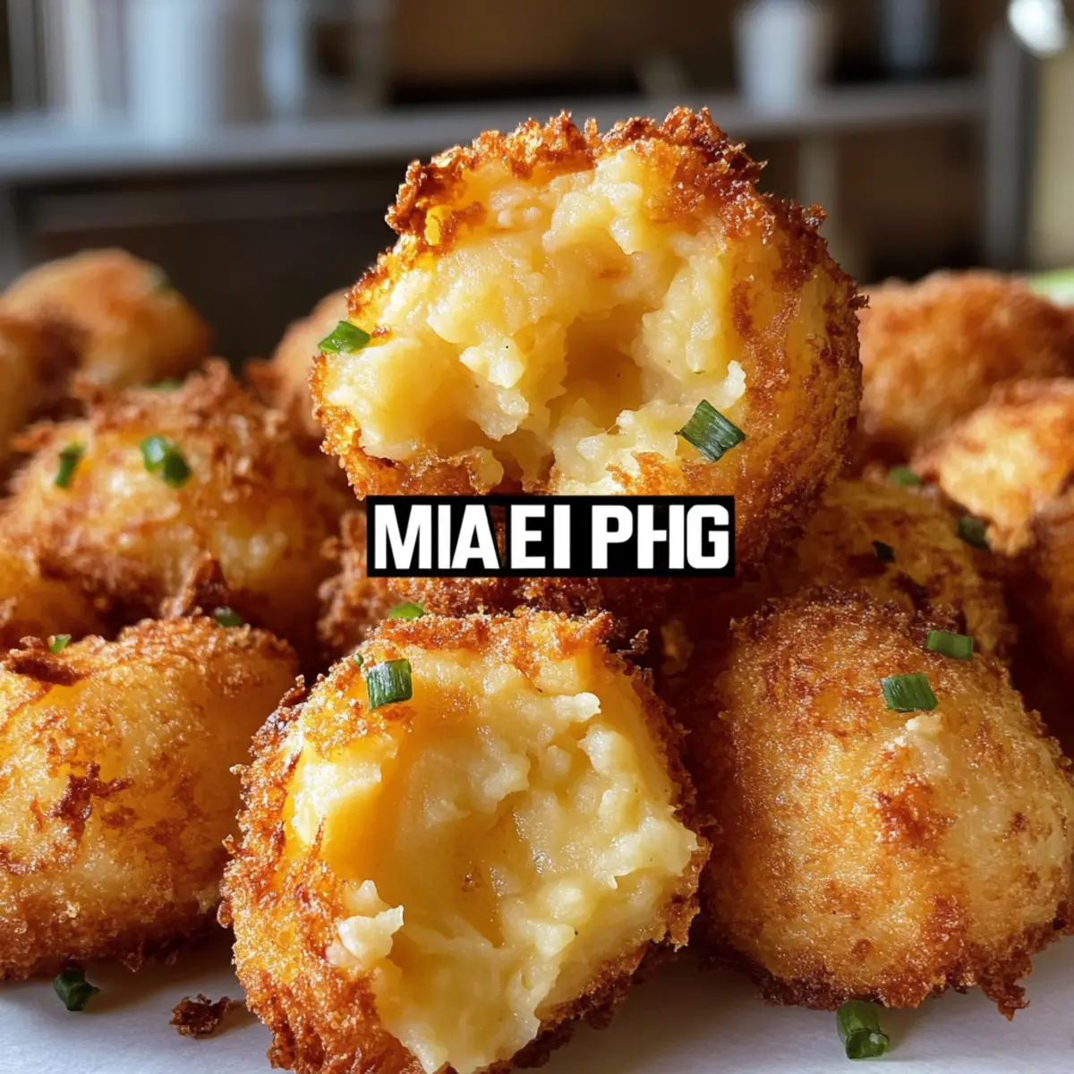 Kartoffelpüree Käse Puffs für den perfekten Snack