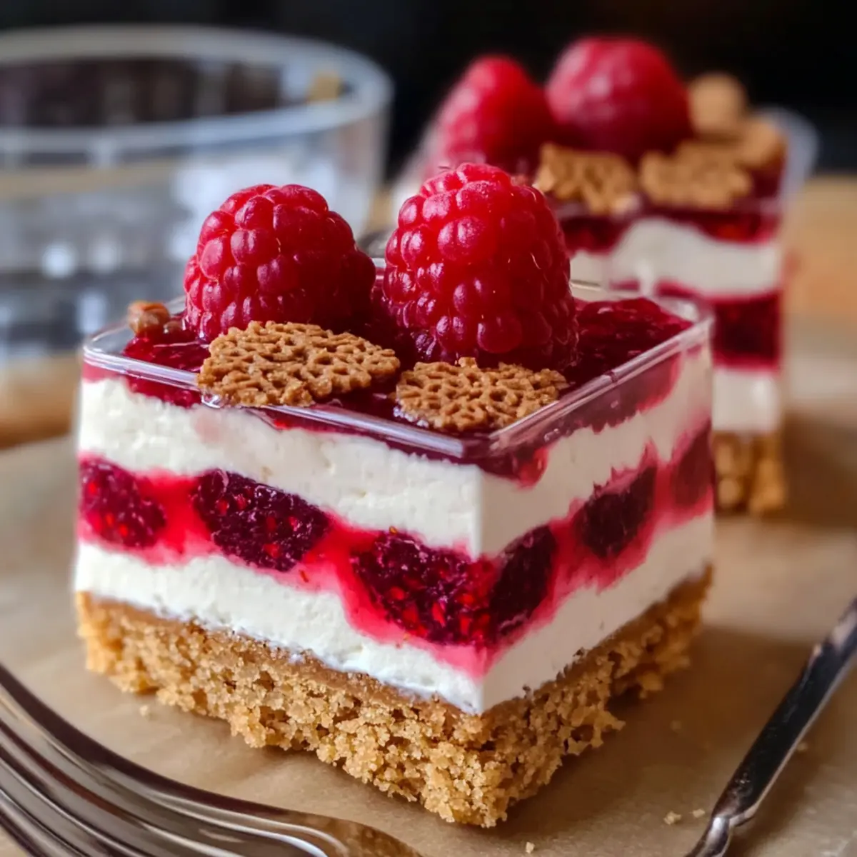 Spekulatius Dessert mit Himbeeren – Festliche Geschmacksexplosion