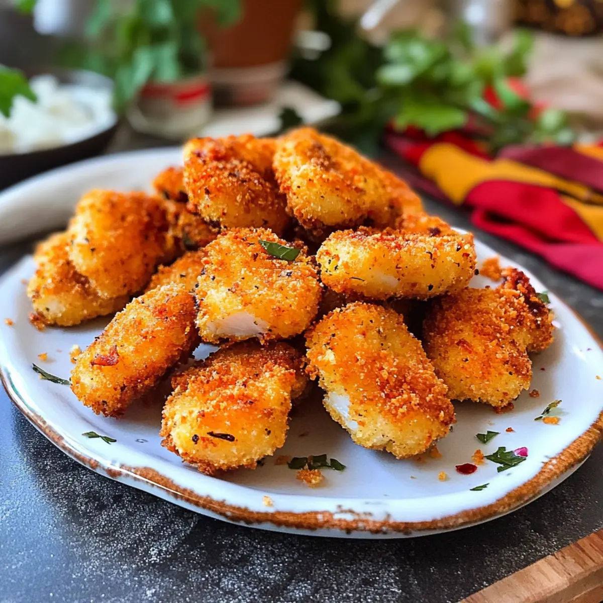 Würzige Fischnuggets für jeden Anlass