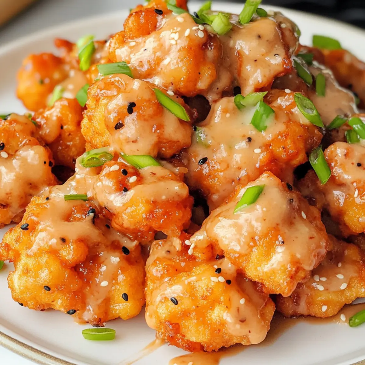 Veganer Bang Bang Blumenkohl für jeden Anlass