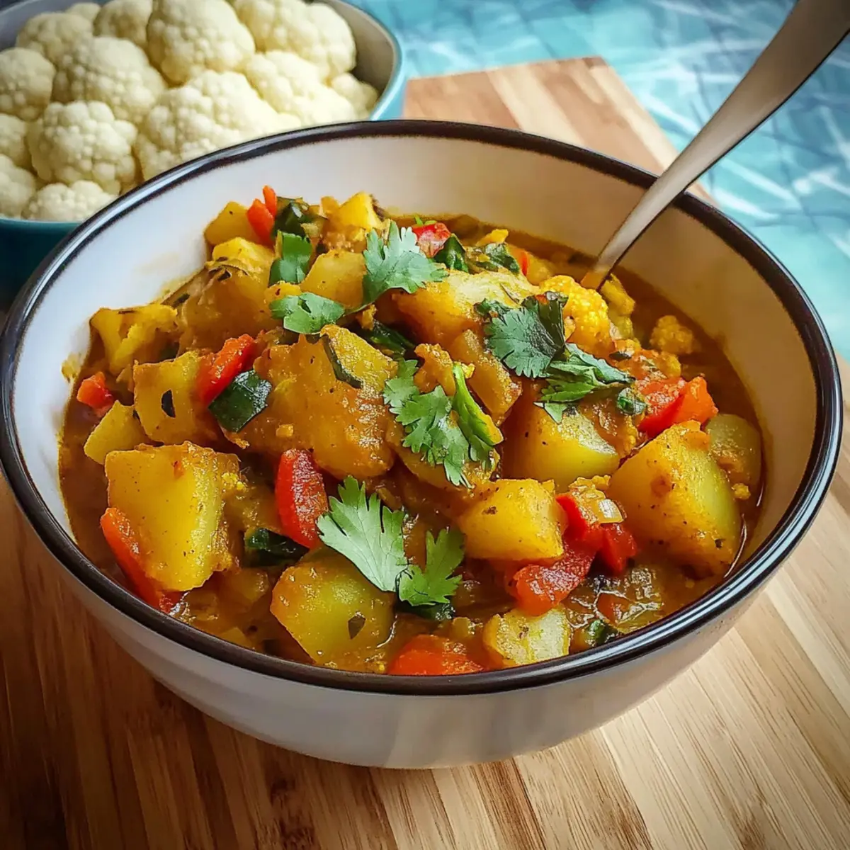 Schnelles und einfaches Gemüsecurry für jeden Tag