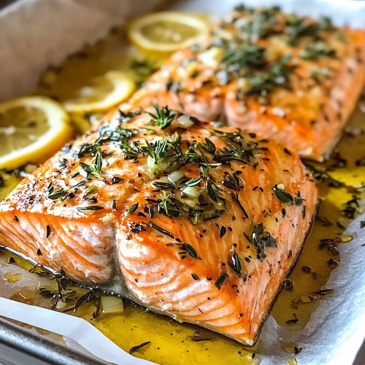 Köstlicher gebackener Lachs in 30 Minuten