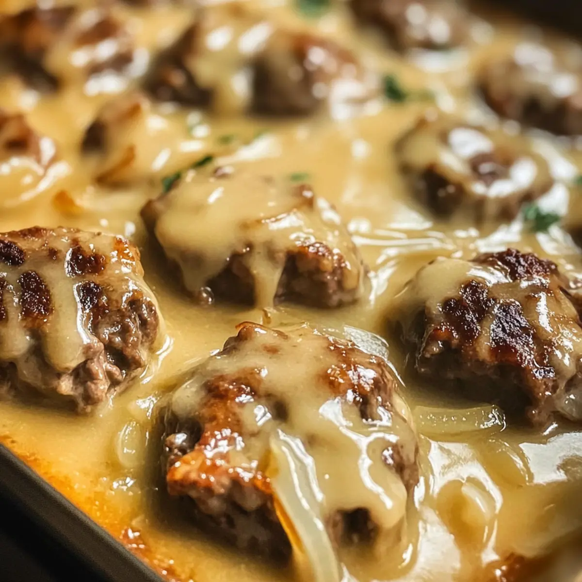 Bester Amish Hamburger Steak Auflauf für jeden Anlass