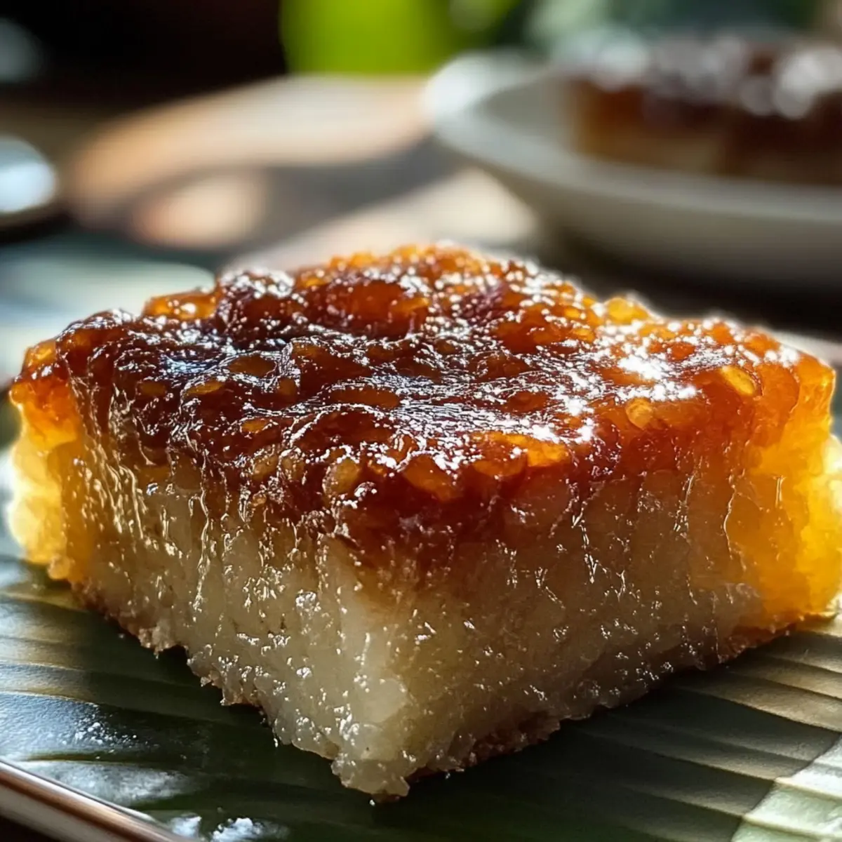 Biko: Leckerer Filippinischer Klebreiskuchen