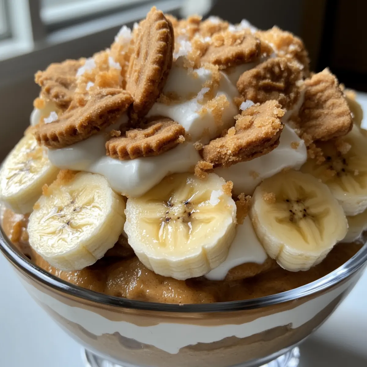 Biscoff Bananenpudding: No-Bake Genuss für alle