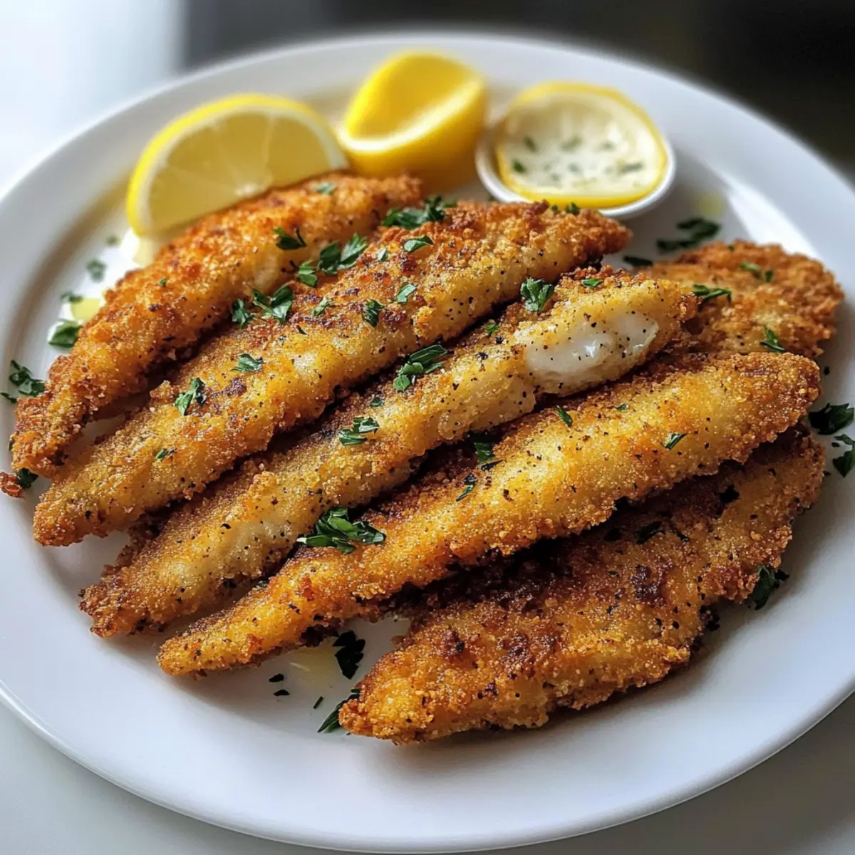 Buttermilch gebratener Wels für zuhause genießen