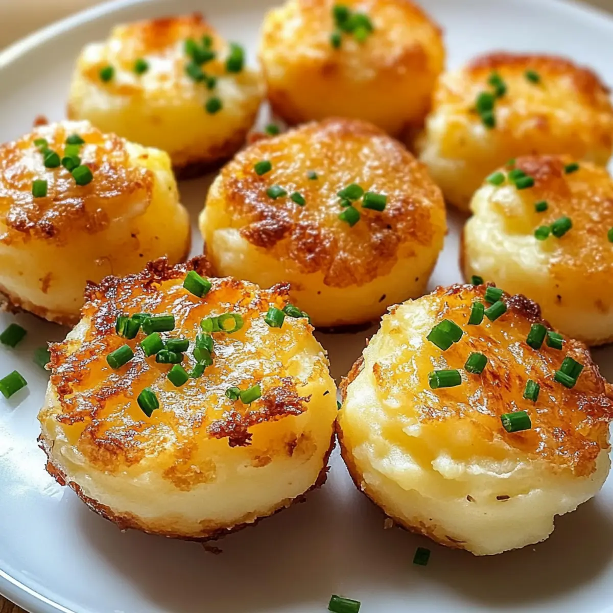 Käse Kartoffelpüree Puffs Einfach Selbermachen