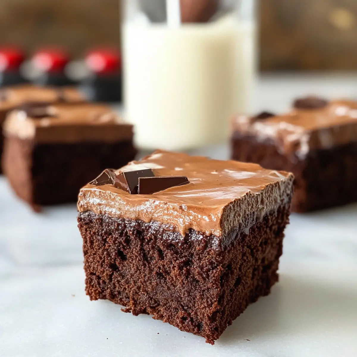 Schokoladenfudge-Brownie-Milchshake ganz einfach