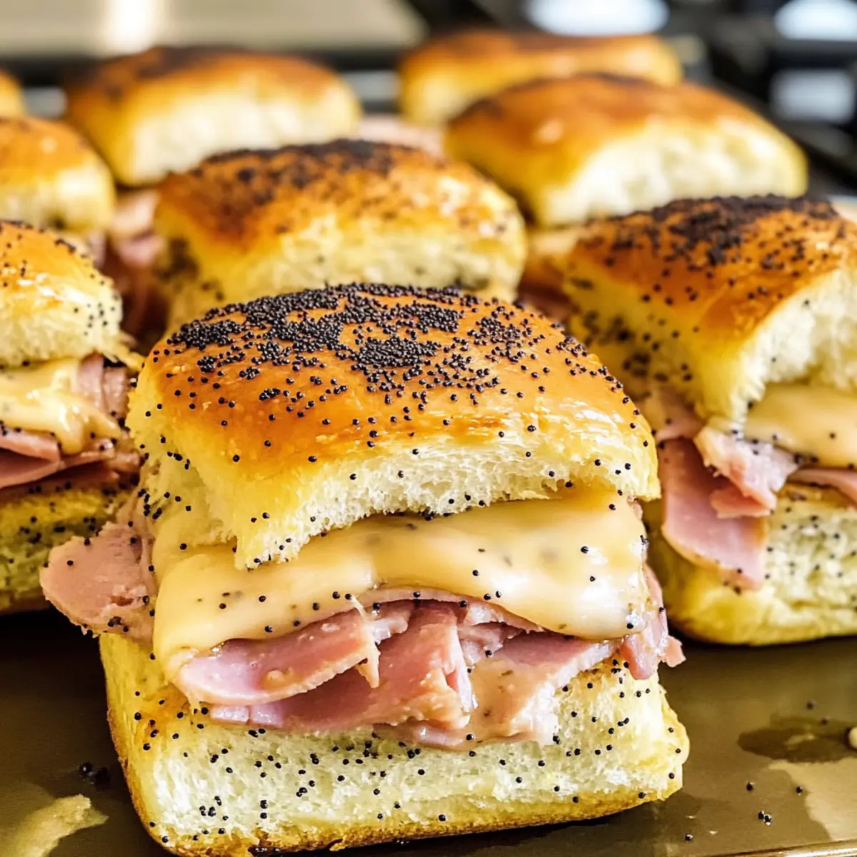 Schinken-und-Käse-Slider für jede Party