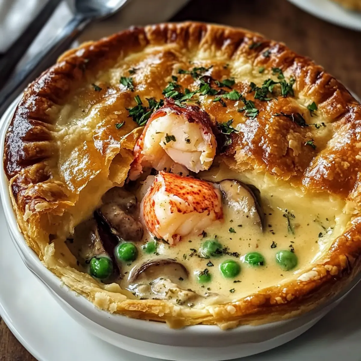 Unglaubliche Hummer-Pot-Pie: Ein Traum aus Meeresfrüchten