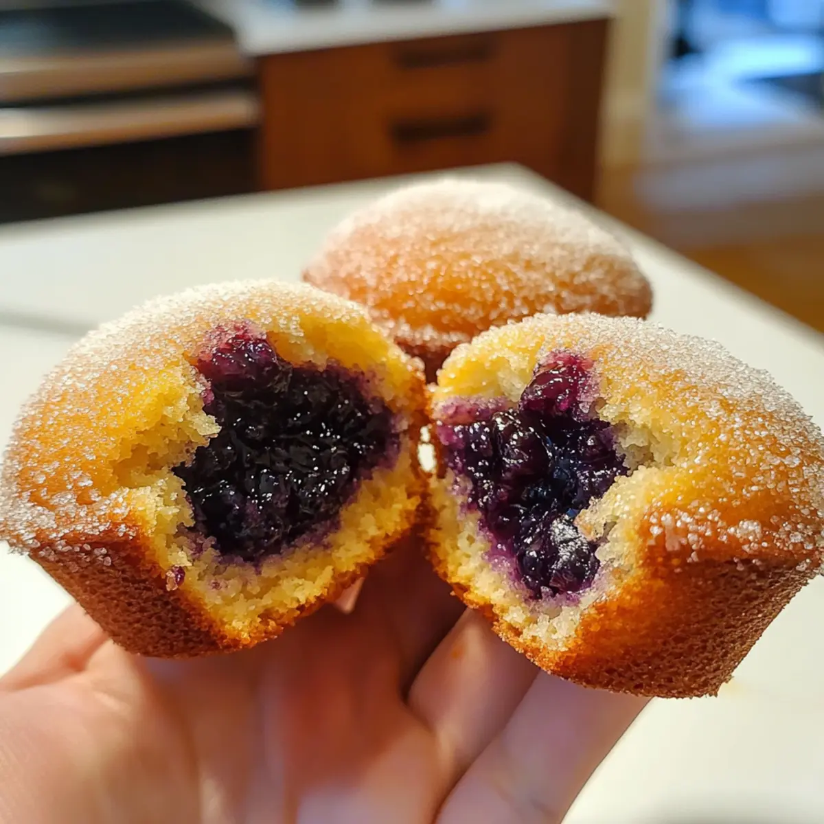 Marmeladen-Donut-Muffins ganz einfach selbst machen