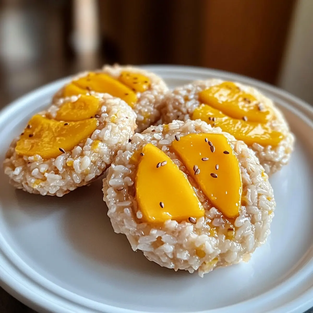 Mango Klebriger Reis Kekse für tropischen Genuss