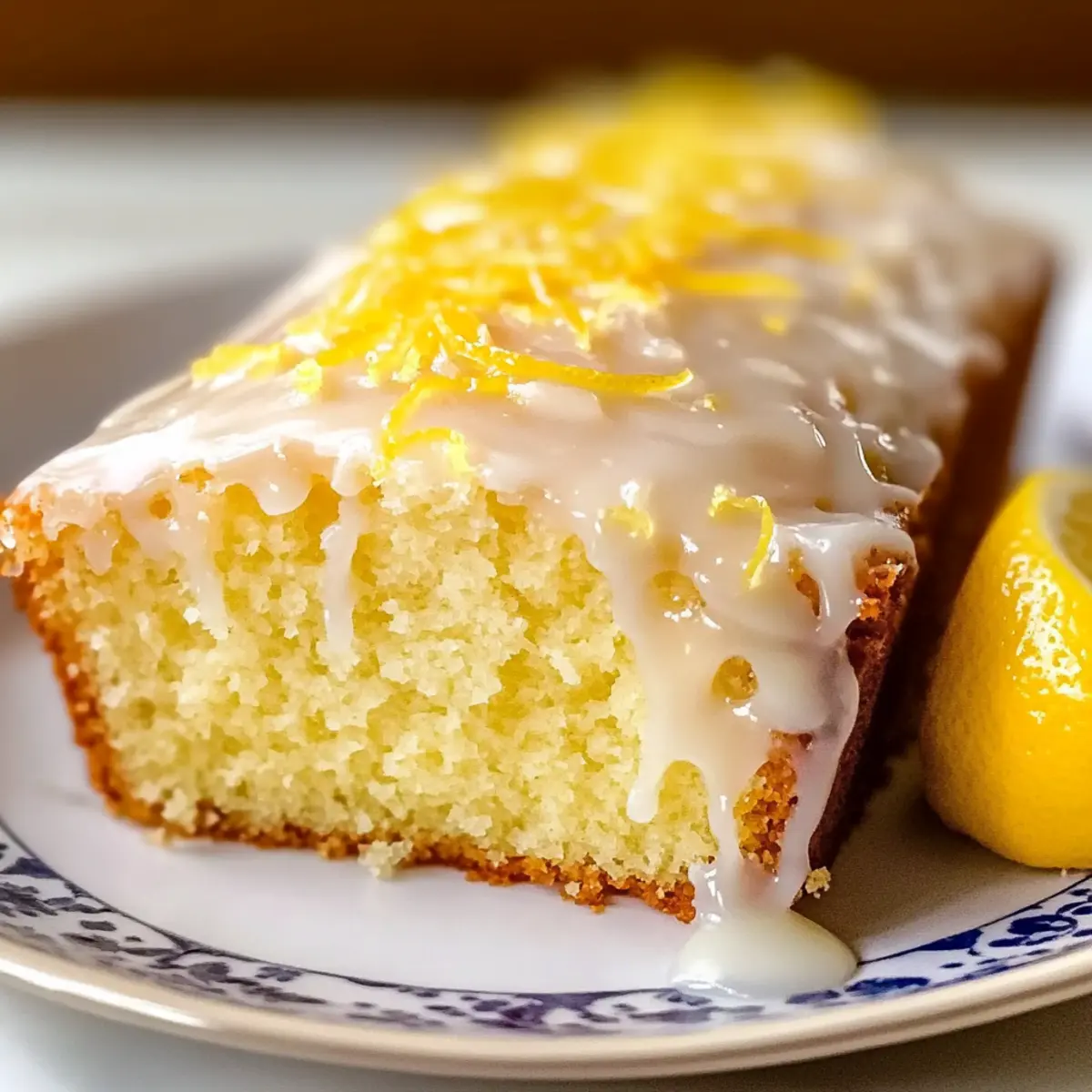 Feuchter Zesty Zitronenbrot für fröhliche Tage