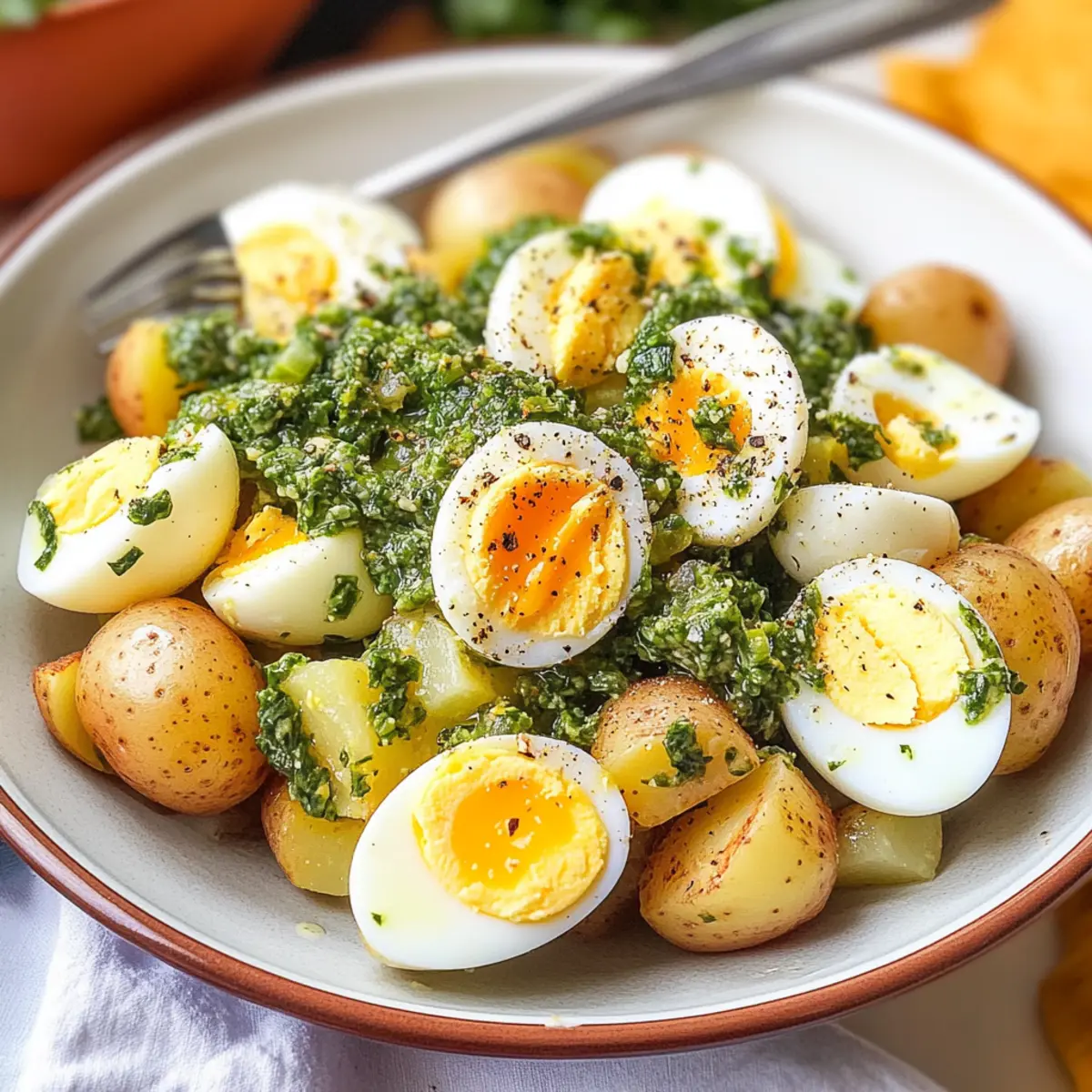 Kartoffel-Eiersalat ohne Mayo für frische Genussmomente