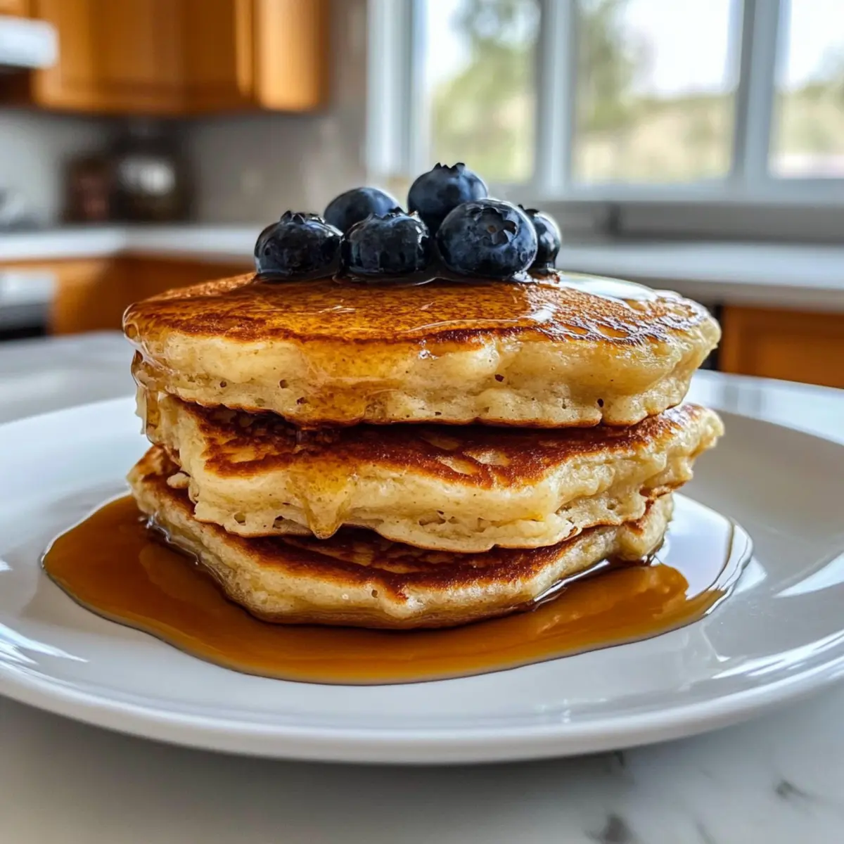 Sauerteig-Pfannkuchen für ein schnelles Frühstück