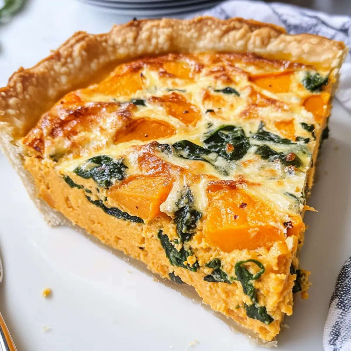 Süßkartoffel-Quiche für ein einfaches Brunch Erlebnis