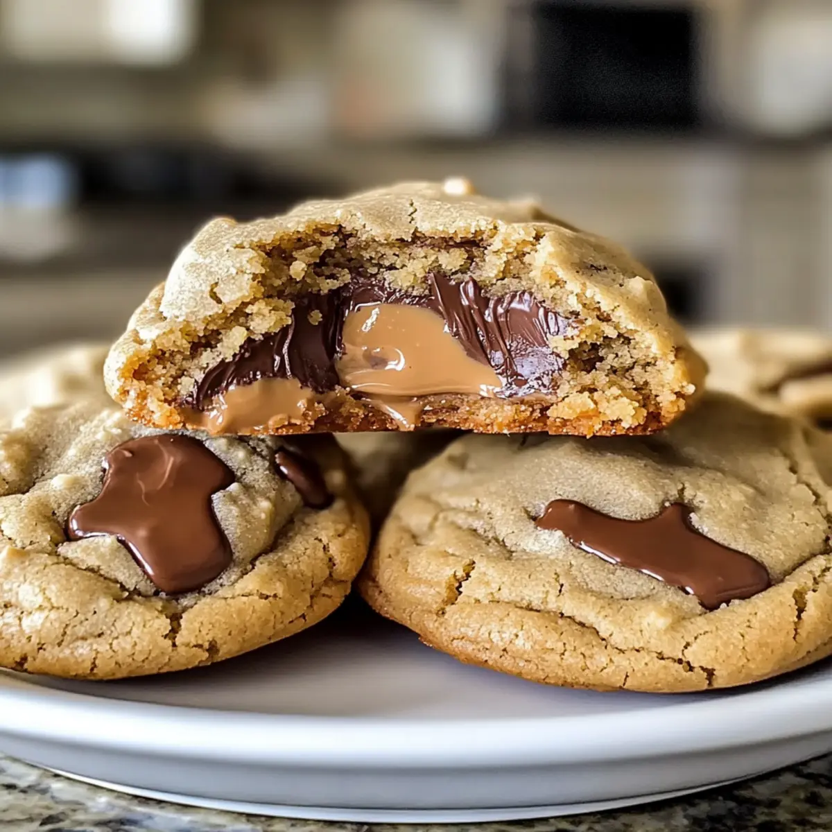 Triple Reese's Erdnussbutterkekse für Naschkatzen