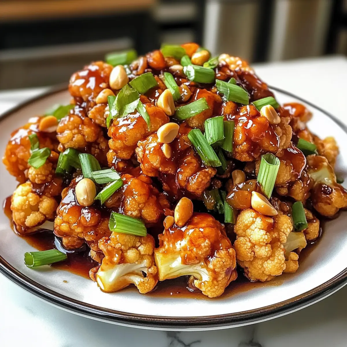 Ultimatives Kung Pao Blumenkohl für Genuss pur