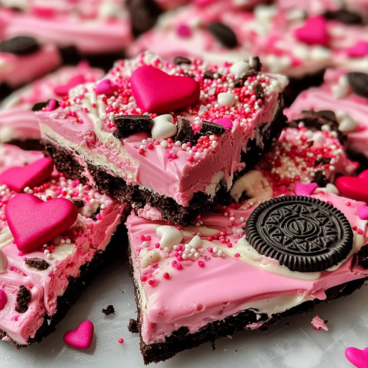 Süße Valentinstag Oreo Rinde Rezept zum Teilen