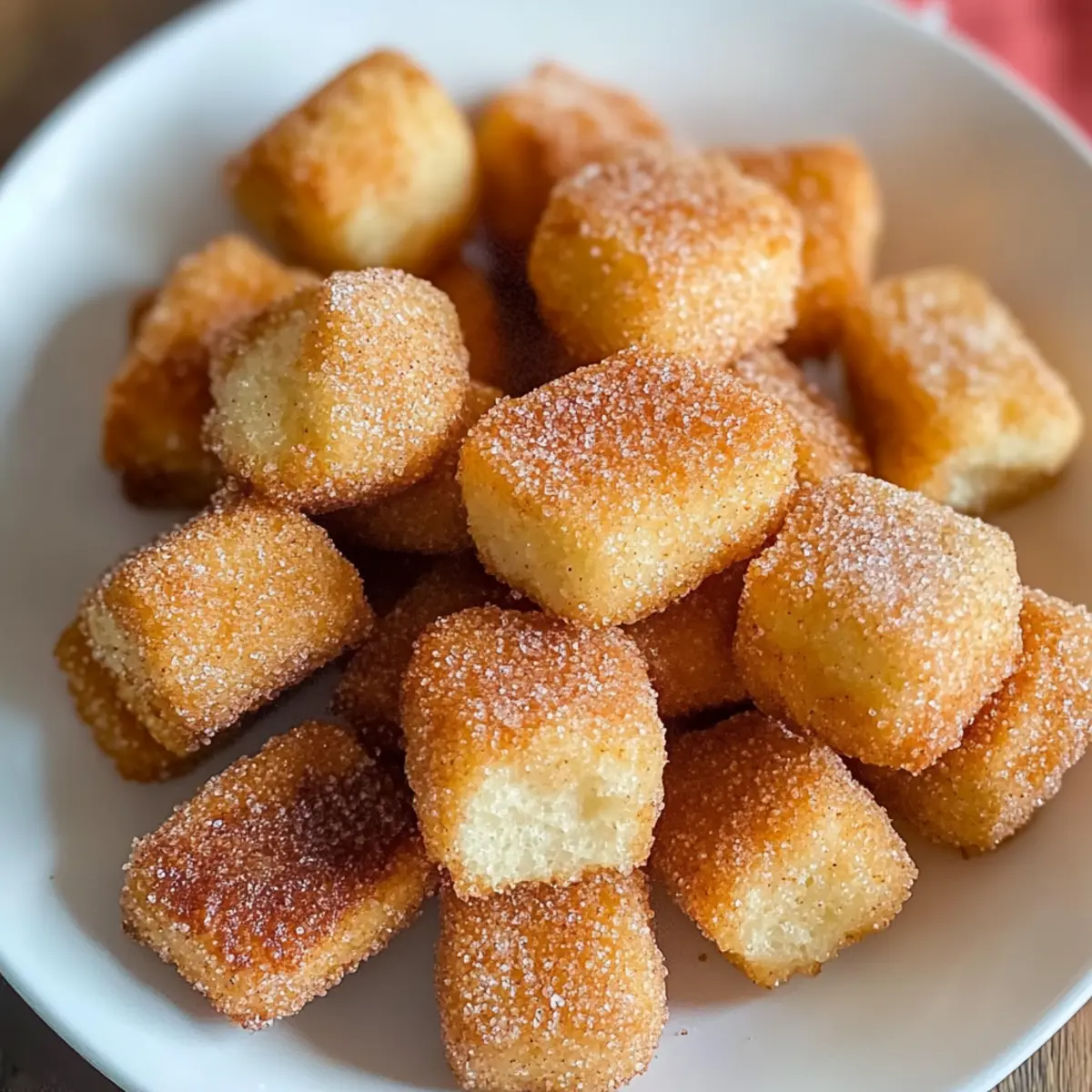 Einfache gebackene Churro Bissen für jede Gelegenheit