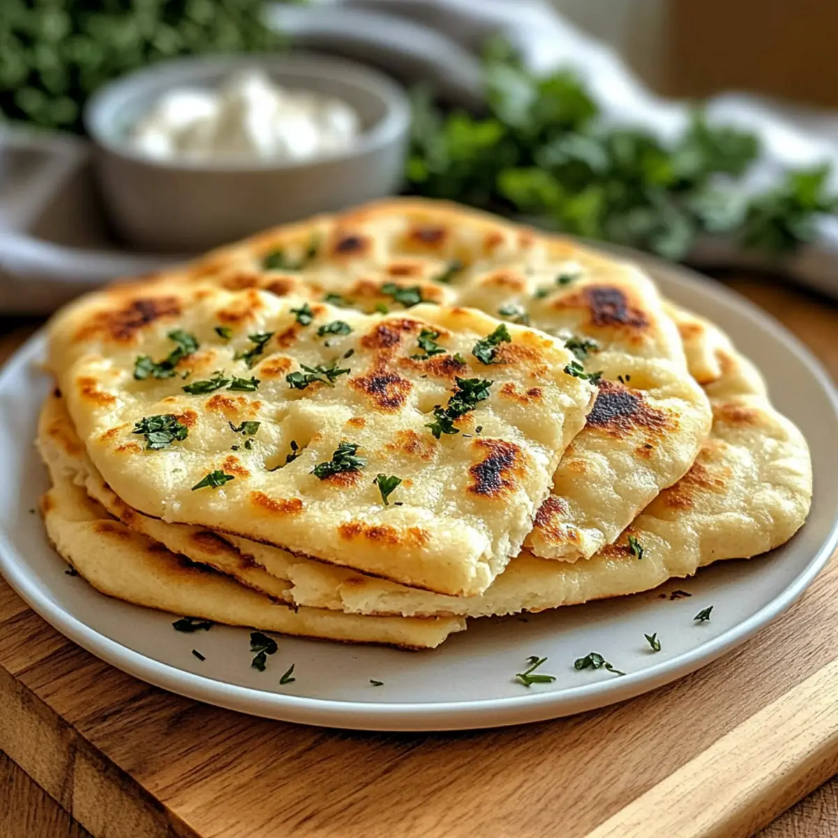 Einfache Hüttenkäse-Fladenbrot Rezept für jeden Tag
