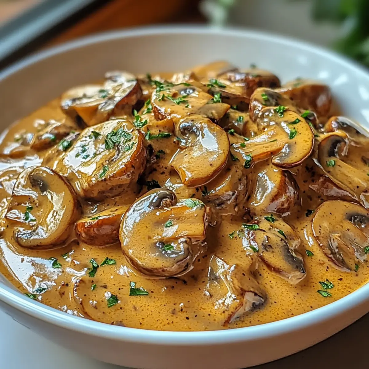 Ungarisches Pilzpaprikasch für vegetarischen Genuss