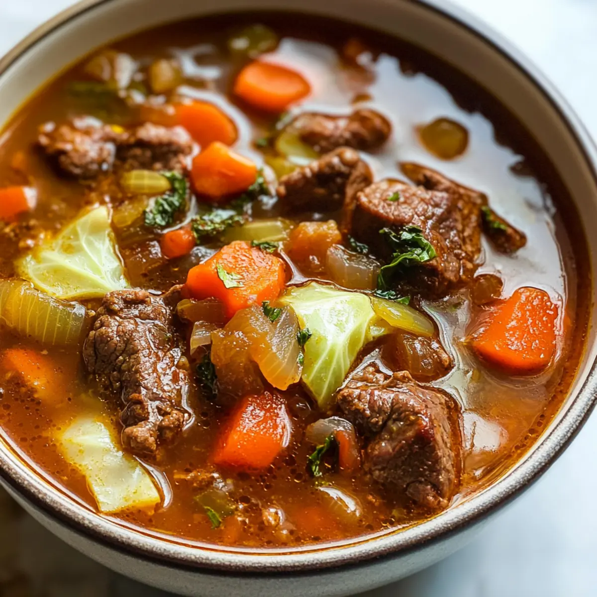 Geniale Instant Pot Kohlsuppe für gesunde Abende