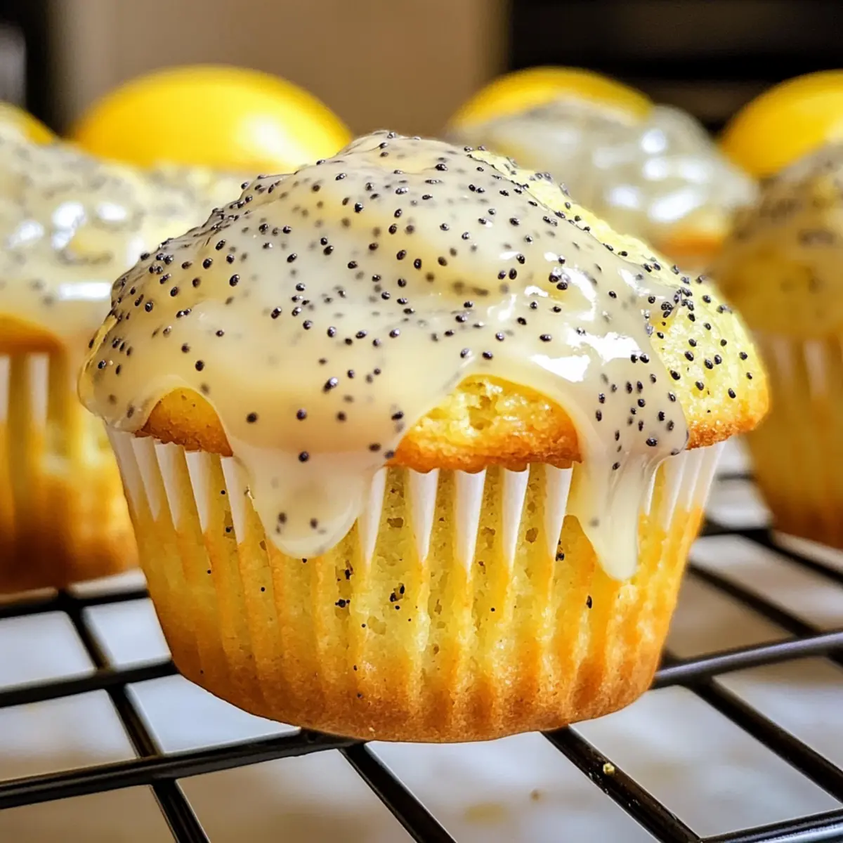 Zitronen-Mohn-Muffins schnell und einfach gemacht